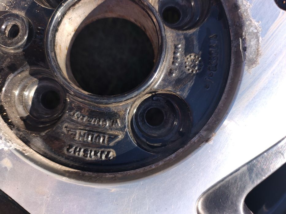 Alufelgi Aluline Turbine R15 4x100 rant