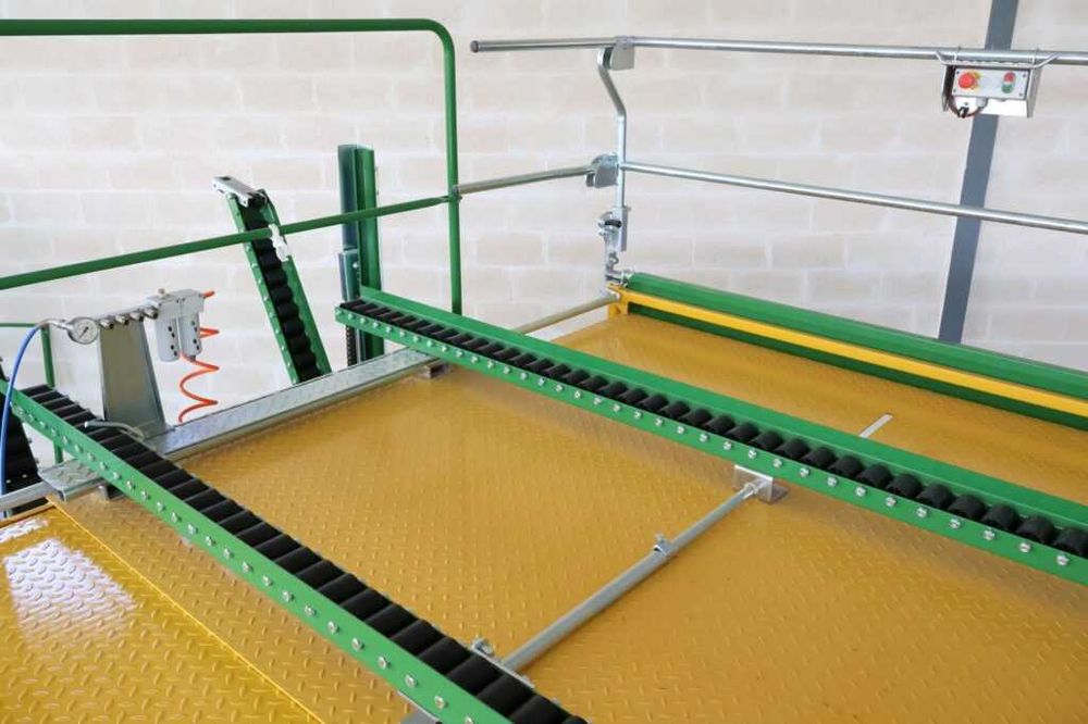 Plataforma para recolha de fruta