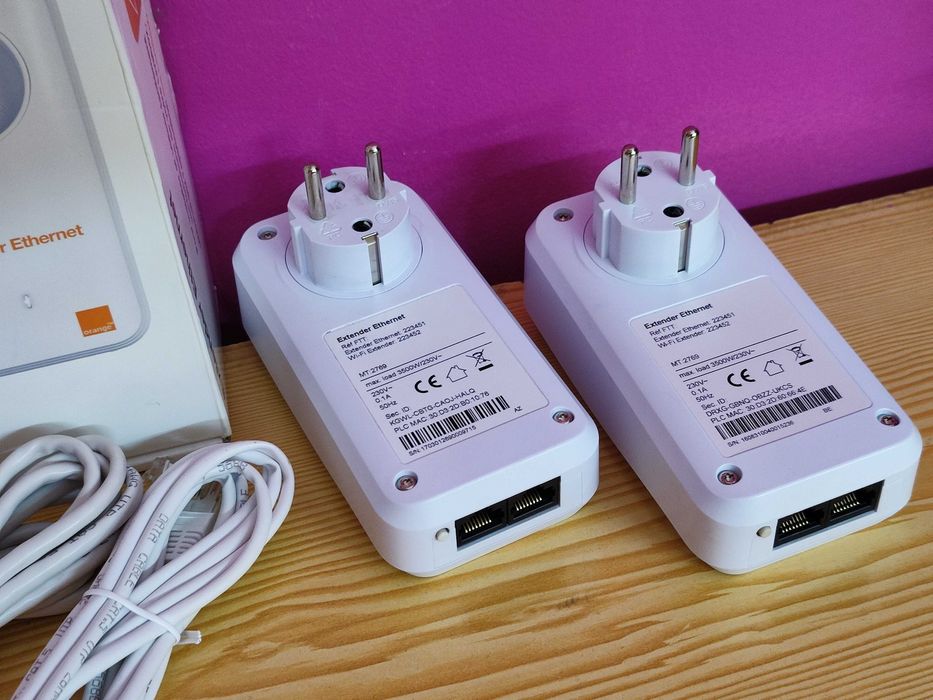 2x Adaptadores CPL Devolo AV500