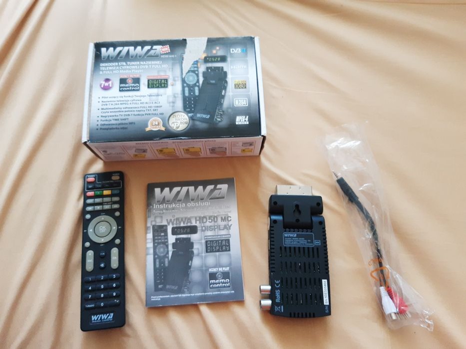 Dekoder Wiwa HD50 DVB-T Komplet !!