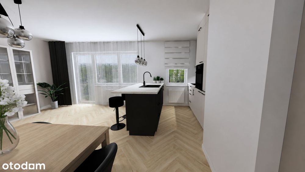 4 pokoje, 61 m² os. Krakowiaków, winda, balkon po remoncie Kraków. - View 4
