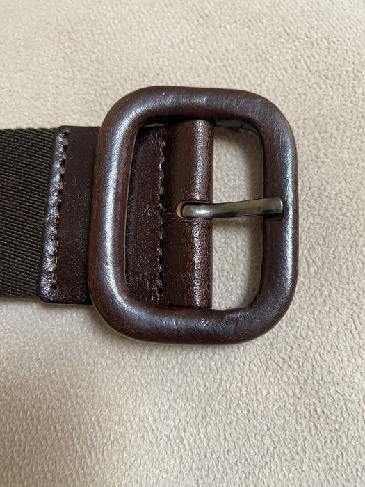 Brazowy pasek Massimo Dutti