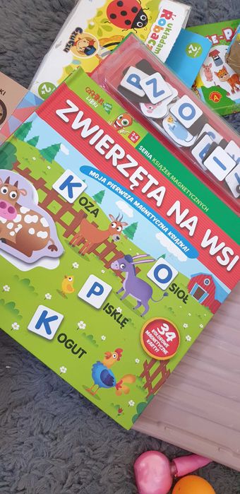 Puzzle magnetyczne zwierzeta na wsi
