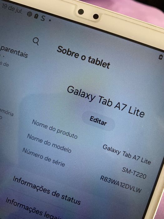 Tablet galaxy A7 32gb