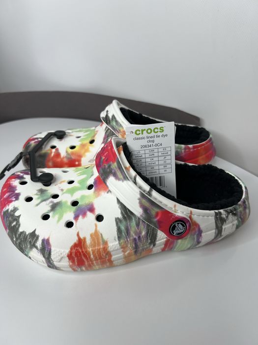 Crocs сабо з хутром