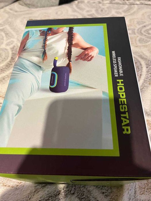 Портативна Bluetooth колонка Hopestar p65 20W з світломузикою та TWS