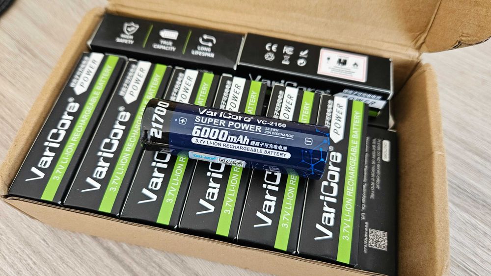 Akumulator VariCore 21700 6000mAh 3.7V Li-ion