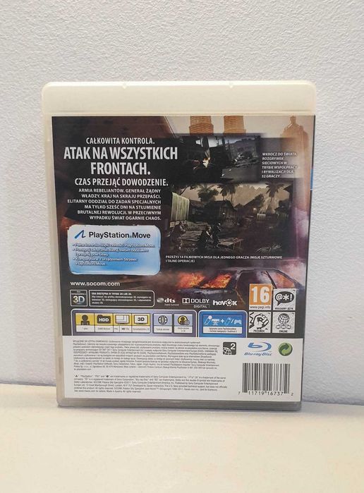 Gra SOCOM Polskie Siły Specjalne Special Forces Ps3 Gra po Polsku 3xPL