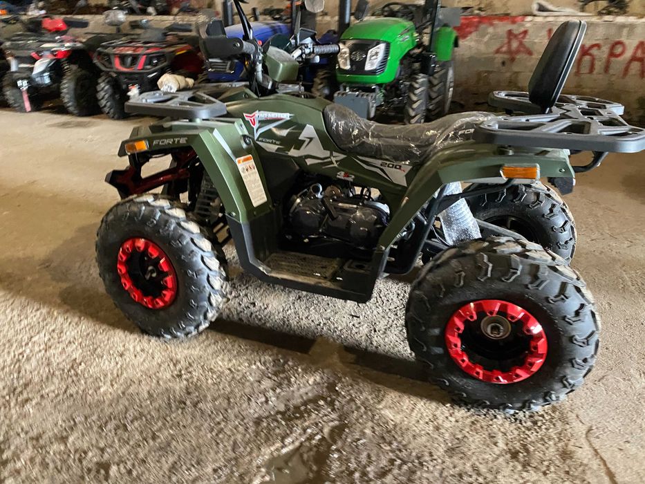 Квадроцикл FORTE BRAVES 200 Доставка Безкоштовно Масла комплект Гар-я