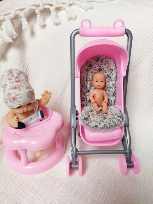 Коляска іграшкова для пупсів