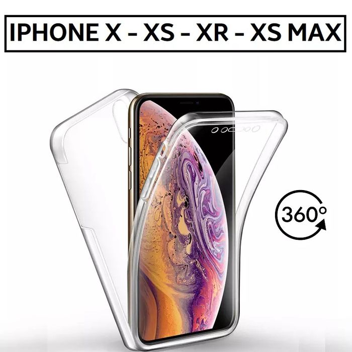 Capa 360 iPhone X / XS / XR / 12 Mini / 13 / 13 Pró / 14 / 14 Pró