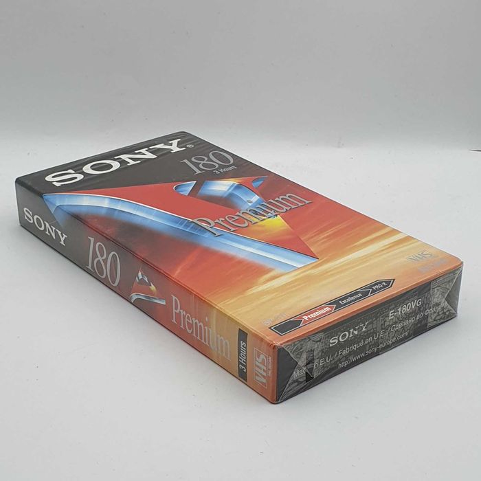 Casette VHS Sony 180min V Series Premium Edition