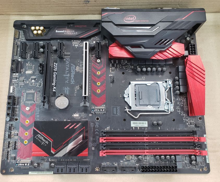 Материнская плата ASRock FATAL1TY Z270 Gaming K4
