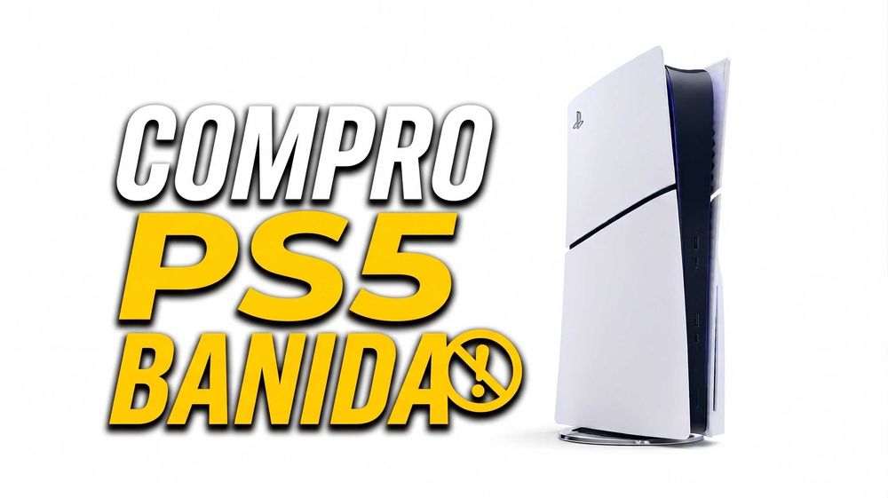 Compro PS5 bloqueada/banida