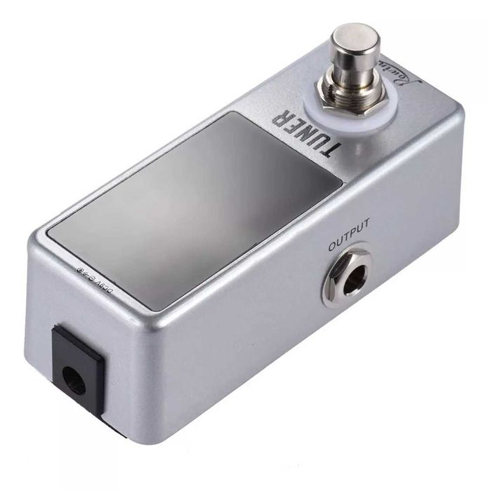 Pedal afinador cromático + fonte de alimentação - NOVO nunca usado