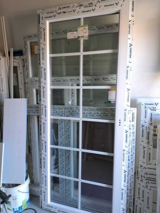 Janela - Porta em PVC Nova Vidro duplo termico
