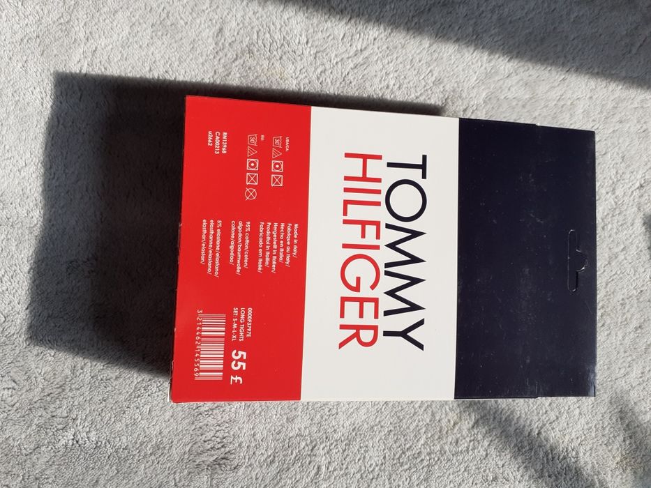 Leginsy damskie Tommy Hilfiger Czarne rozmiar L