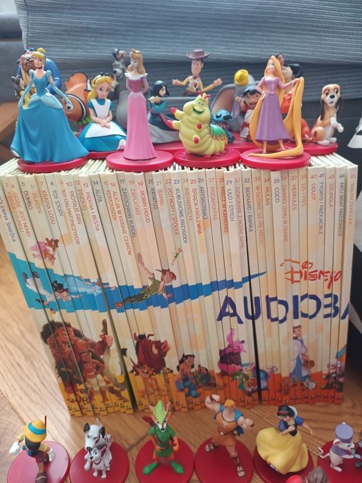 Audiobajki Disney deagostini figurka i książka