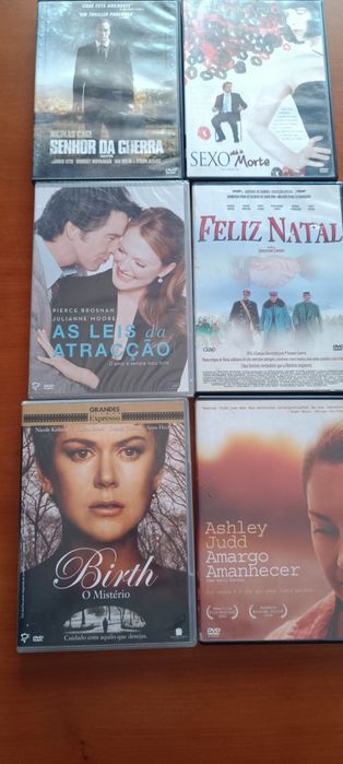DVD's originais alguns ainda plastificados