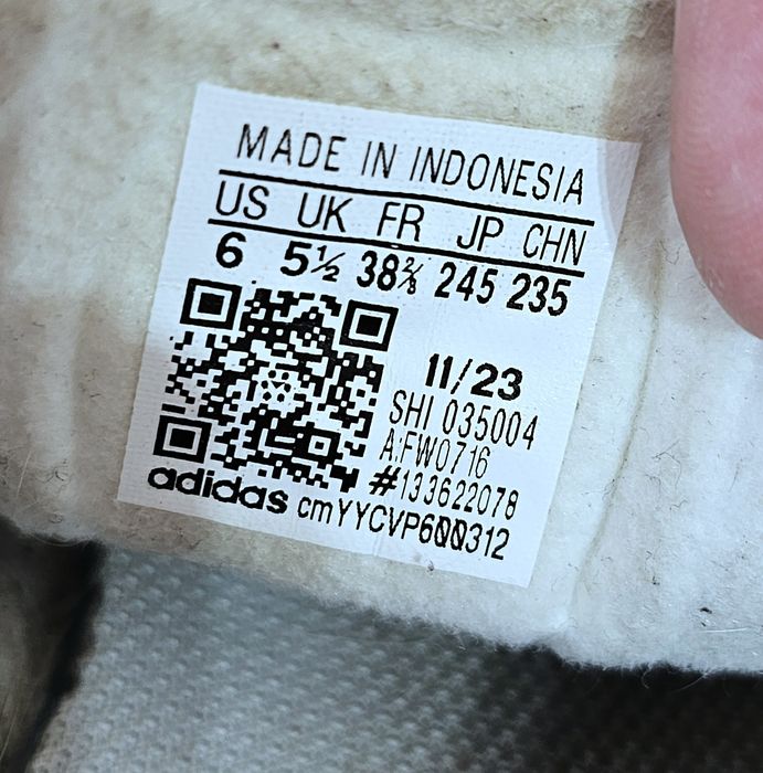 Buty Adidas Gazelle (38,5)