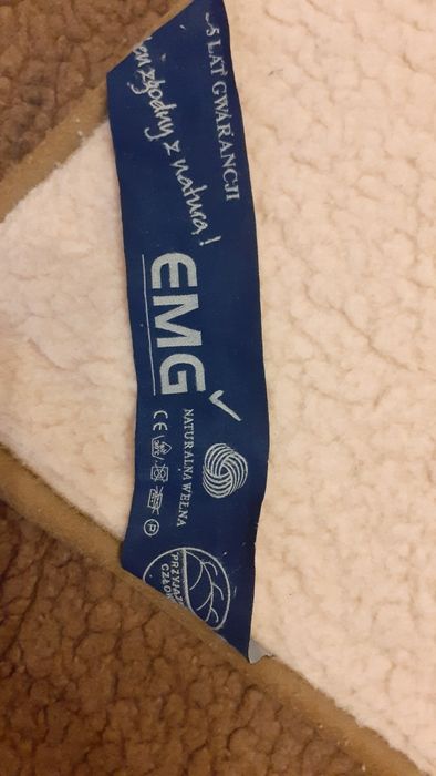 Kołdra  dwustronna z naturslnej wełny