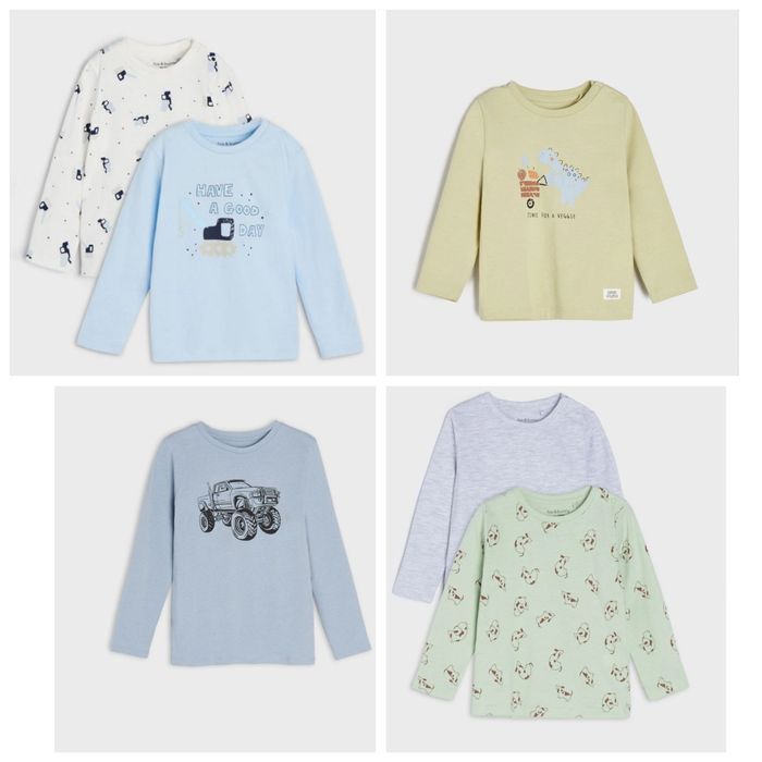 Реглан лонгслів шорти на хлопчика sinsay