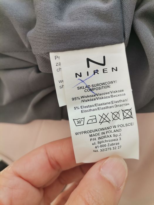 Sukienka biurowa rozmiar 44 wiskoza
