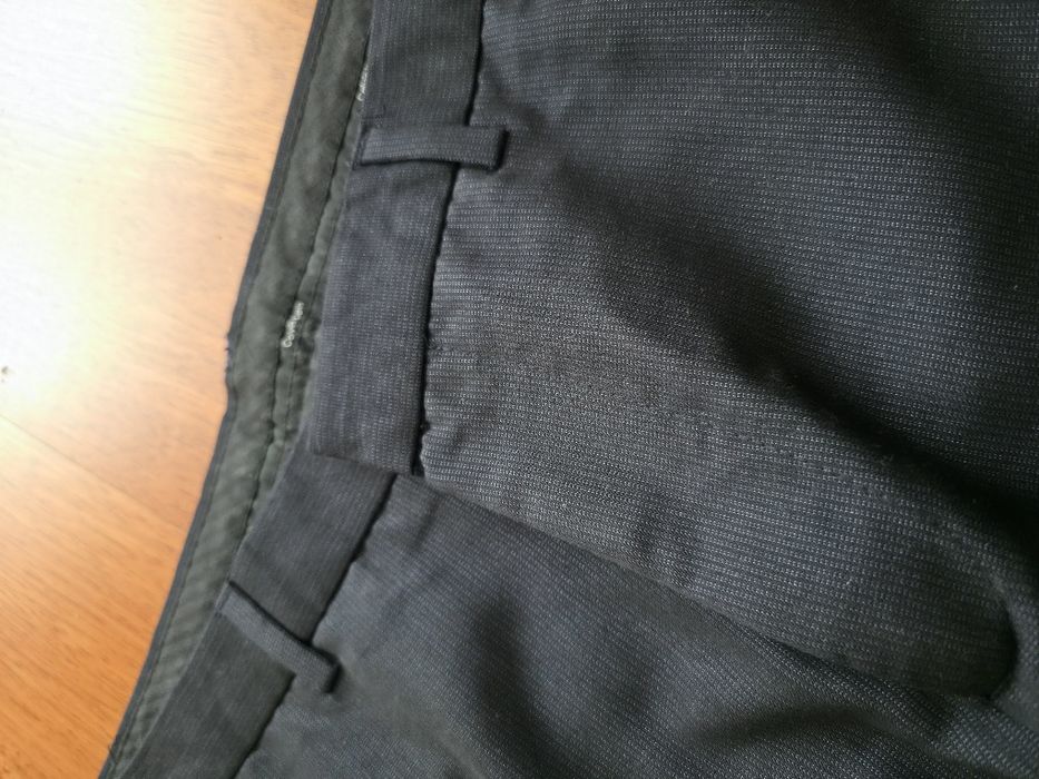 Calças de fato azuis Calvin Klein 34x30 - Novas