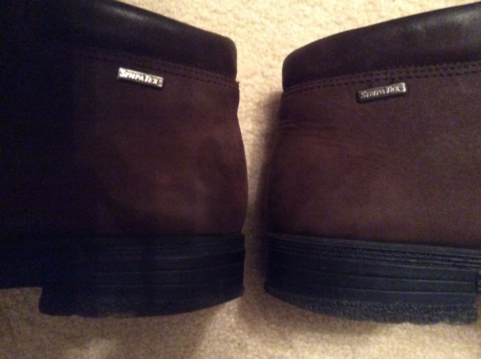 Wygodne butki z naturalnej irchy -NUBUKU, jak NOWE, górskie,niemieckie