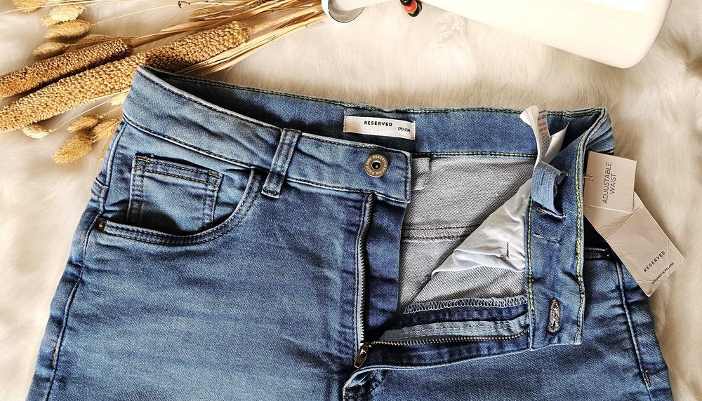 Spodenki chłopięce jeans Reserved rozm. 170