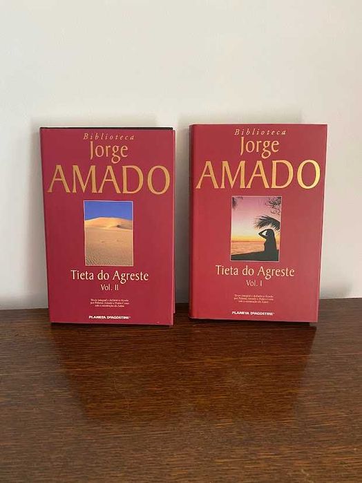 Tieta do Agreste volume 1 e 2 de Jorge Amado