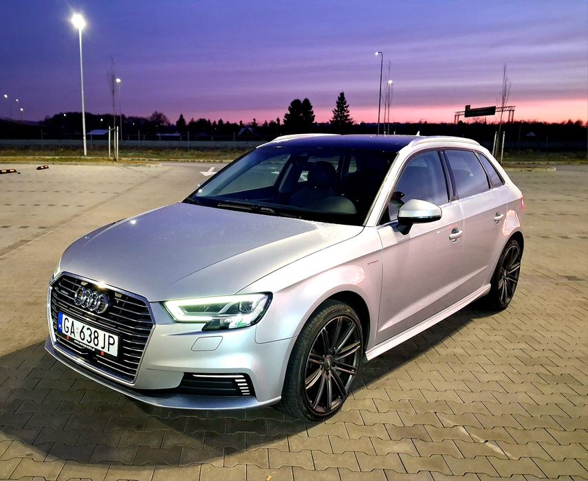 Sprzedam Audi A3 e-tron 1.4 TFSI (hybryda plug-in) – 2016 rok 204 km
