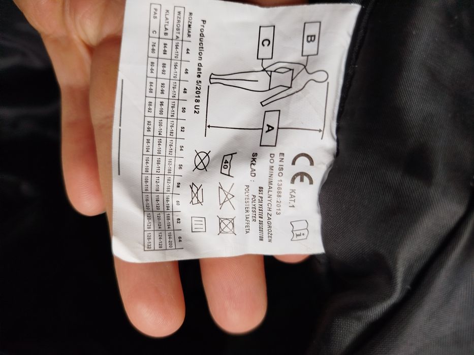 Ogrodniczki robocze grube zimowe spodnie xxl 64