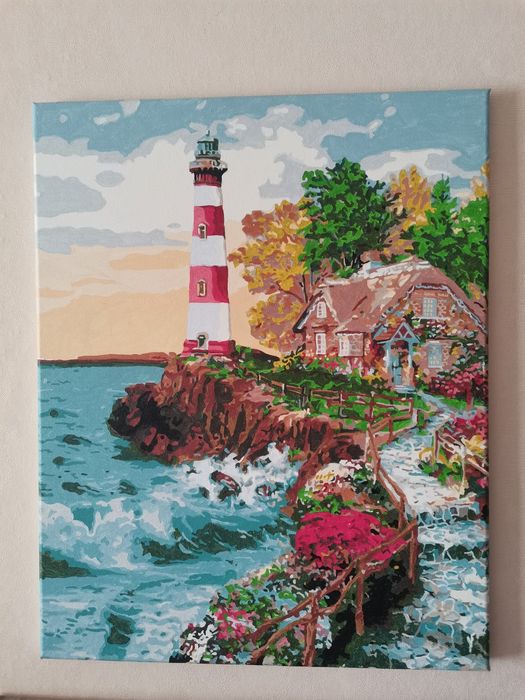 Картина по номерам готові