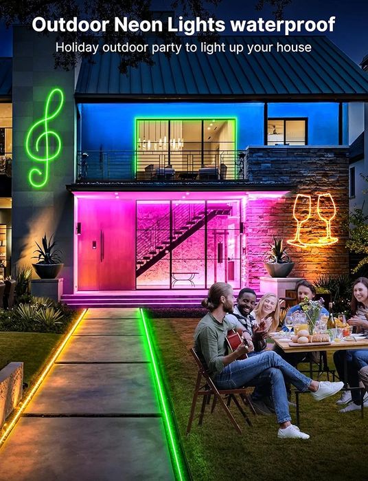 Led néon flexível 30 metros