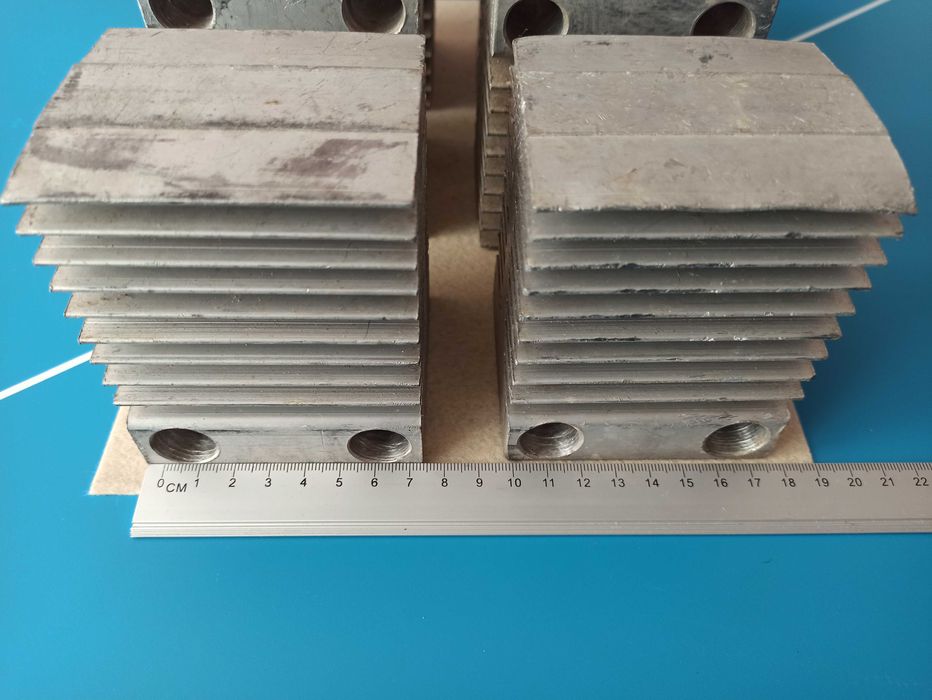 Радіатор охолоджувач силових штирьових діодів, тиристорів 80*70*98 М20