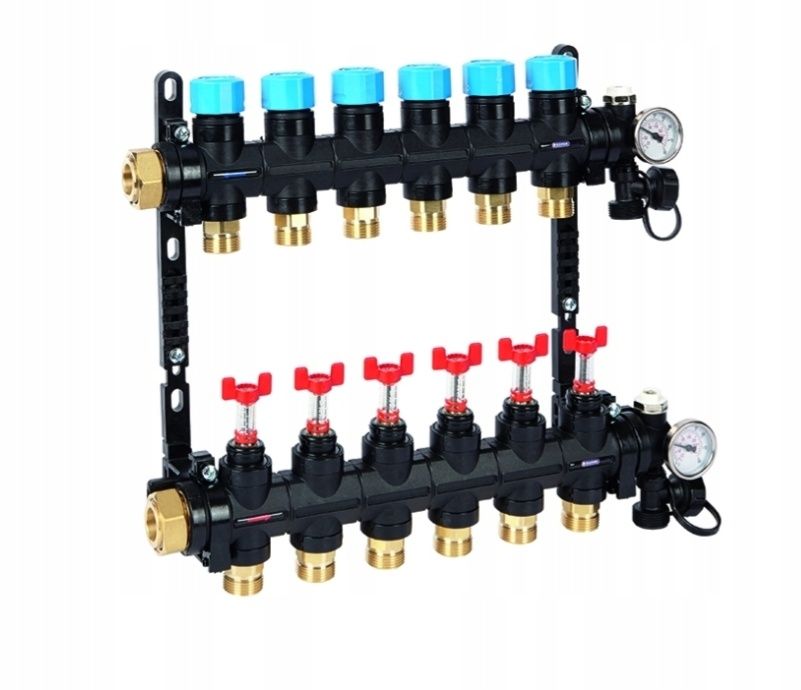 HENCO Poliamidowy rozdziekacz ogrzewania  podłogowego. 4-obwodowy