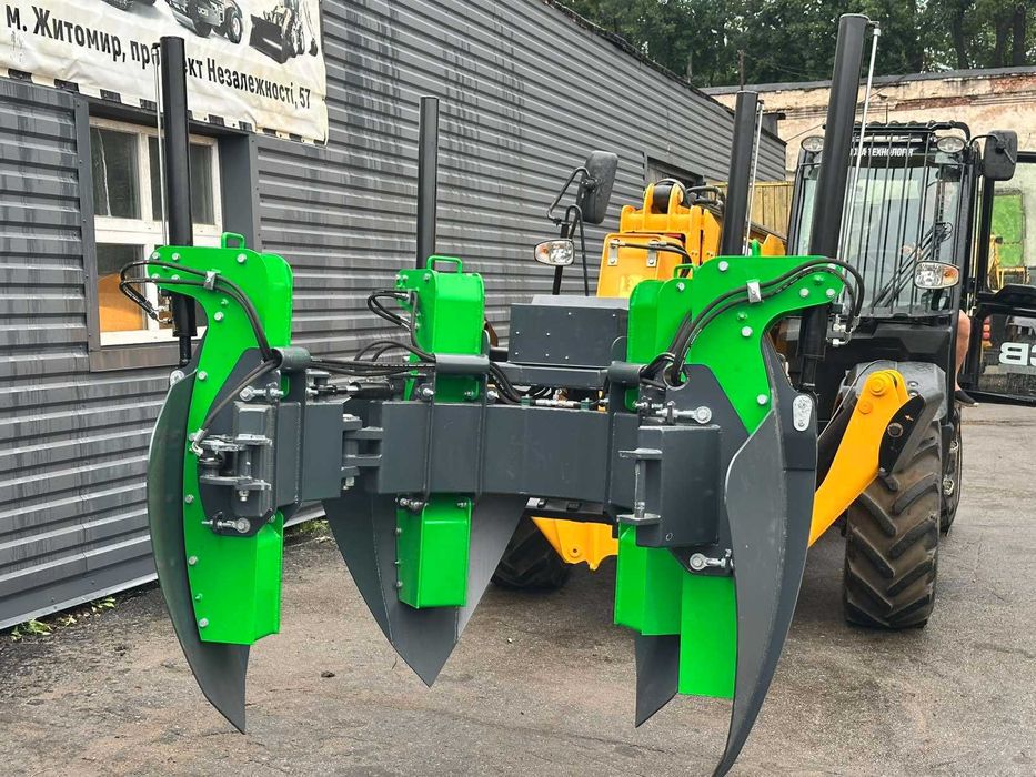 Захват для пересадки дерев, навісне обладнання