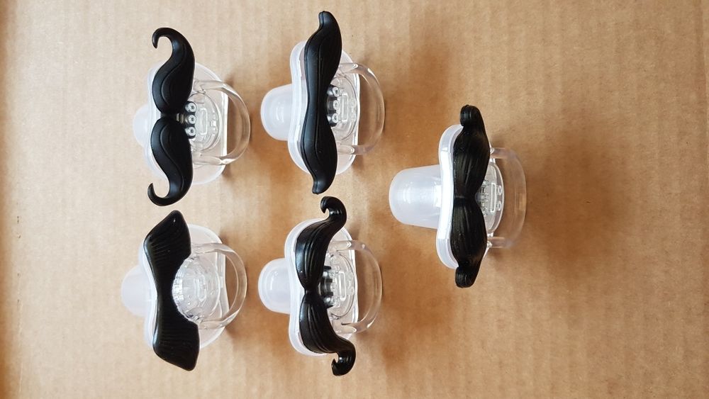 Chupeta Bigode Bebé/Moustache BPA Free