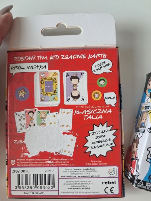 Friends Bitty Funko Pop i karty do gry