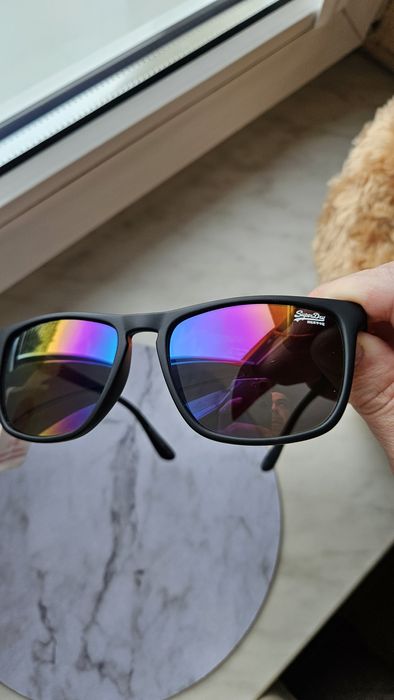 SuperDry sds shockwave okulary przeciwsłoneczne męskie unisex. Nowe