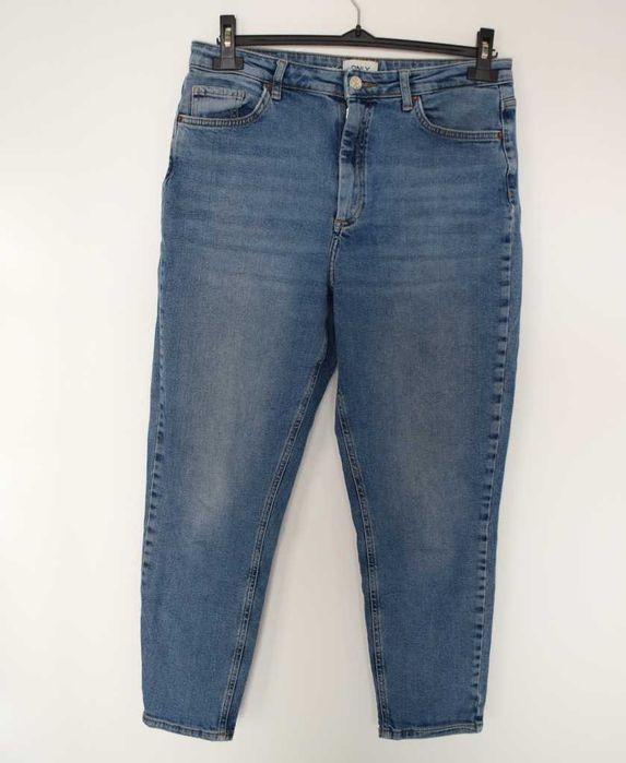 Only mom spodnie jeansy wysoki stan 40 L /30 jeansy