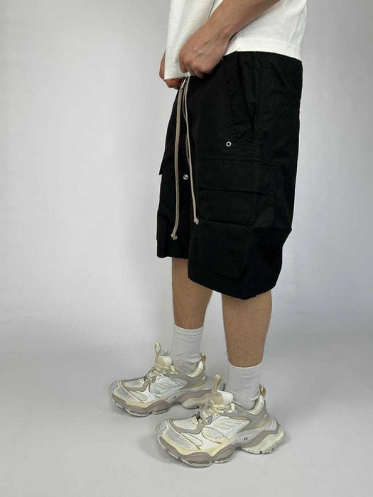 Шорти Rick Owens DRKSHDW шорты черные чорні длинные opium довгі black