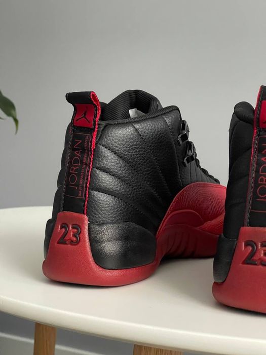 Кросівки Air Jordan 12 Retro Flu Game/Playoffs Black/Whitе