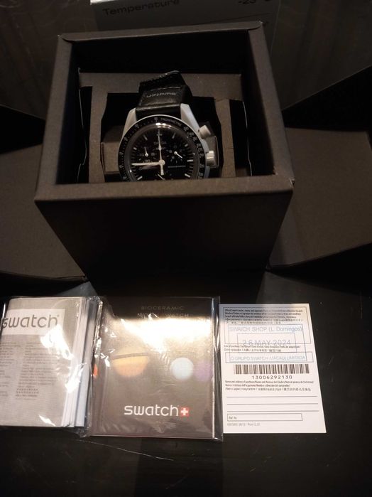 Zegarek Omeg x Swatch