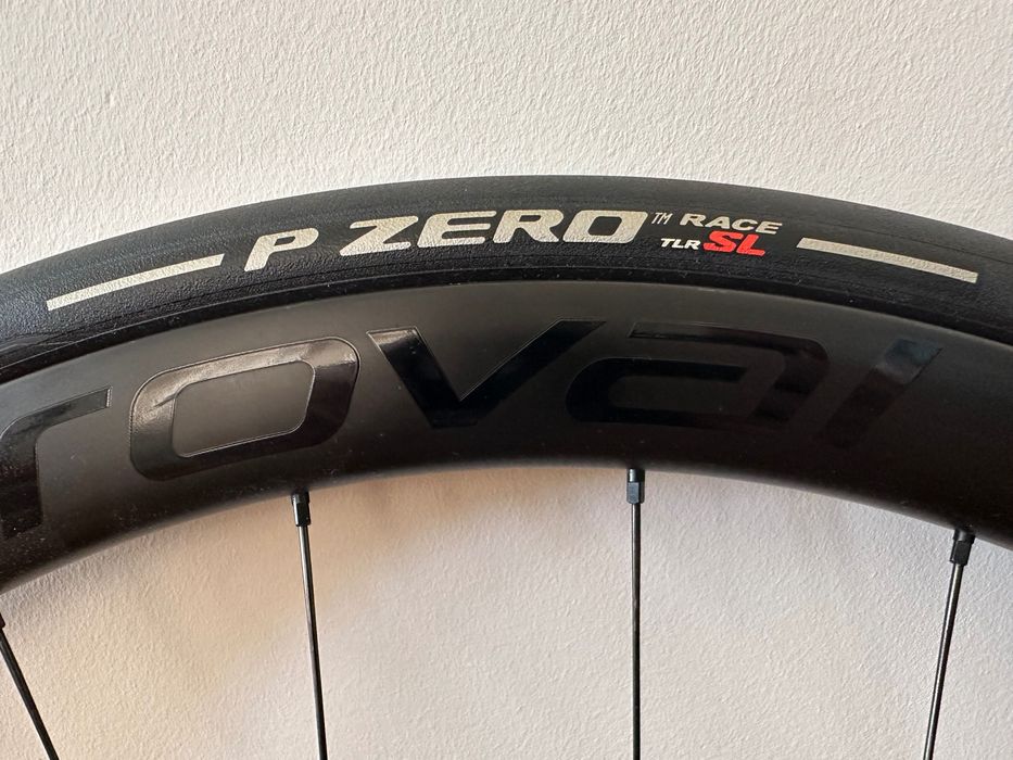 Koła Roval C38 DT350 plus tarcze Ultegra i opony Pirelli PZero Race SL