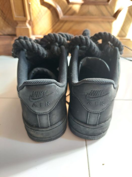 Nike Air Force 1 Rope Laces Black