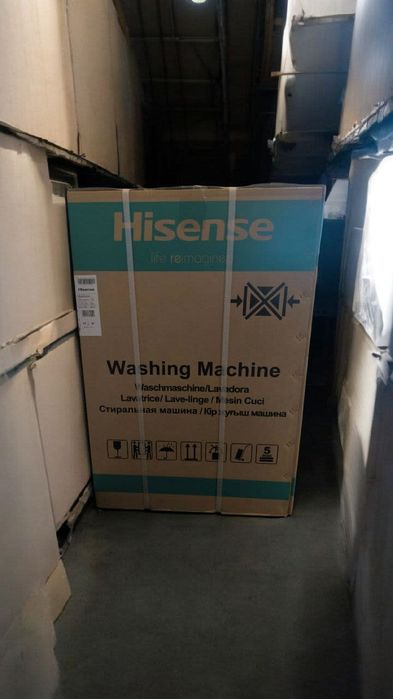 Máquina de Lavar Roupa Hisense WFQP8014EVM