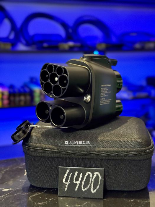 CCS1 CCS2 500A GUWIEYG, AFYEEV, IPENGEN фабричний перехідник з Америки на Європу 250квт з замком