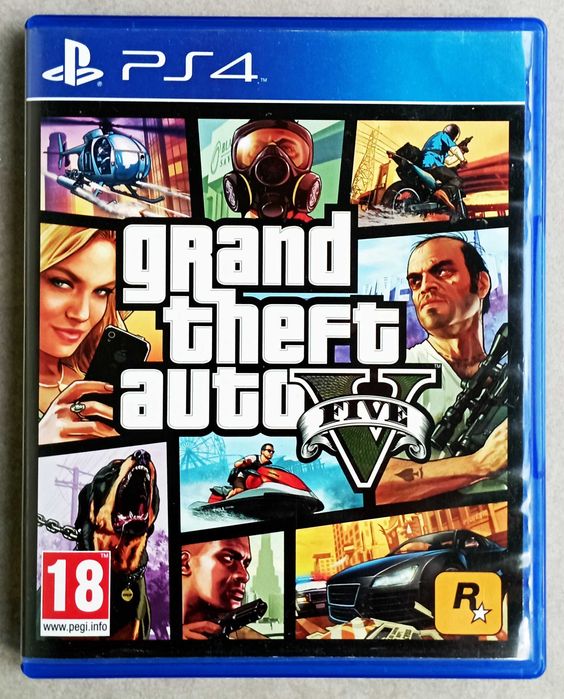 Jogo GTA V Playstation 4 e 5 (PS4/PS5)